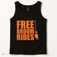 Free Broom Rides Tank Top thumb 2