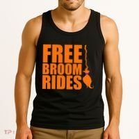 Free Broom Rides Tank Top thumb 3