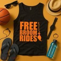 Free Broom Rides Tank Top thumb 4