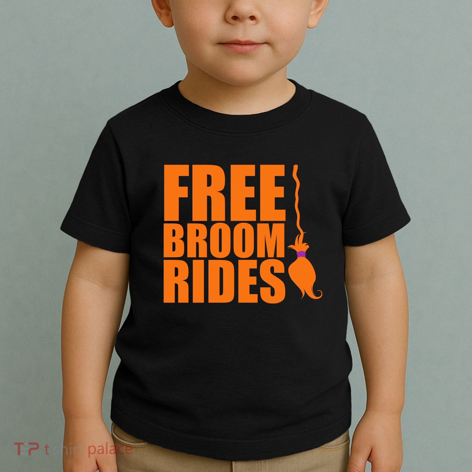 Free Broom Rides Toddler T-Shirt