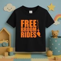Free Broom Rides Toddler T-Shirt thumb 3