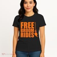 Free Broom Rides Women's T-Shirt thumb 4