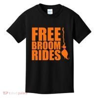 Free Broom Rides Kids T-Shirt thumb 0