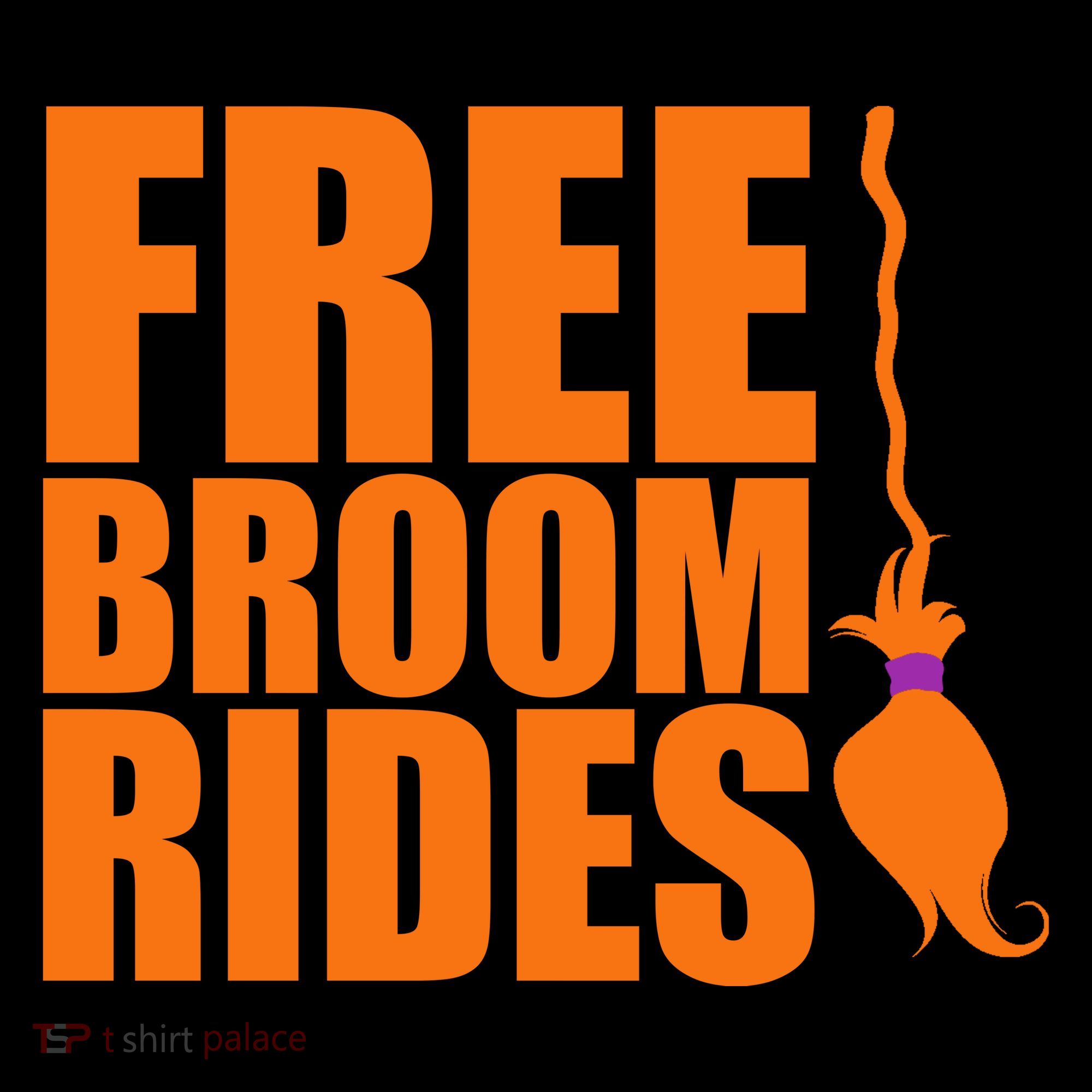Free Broom Rides Kids T-Shirt