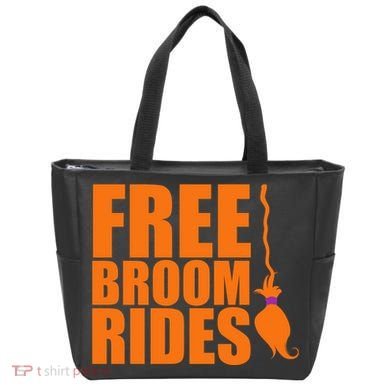 Free Broom Rides Tote Bag