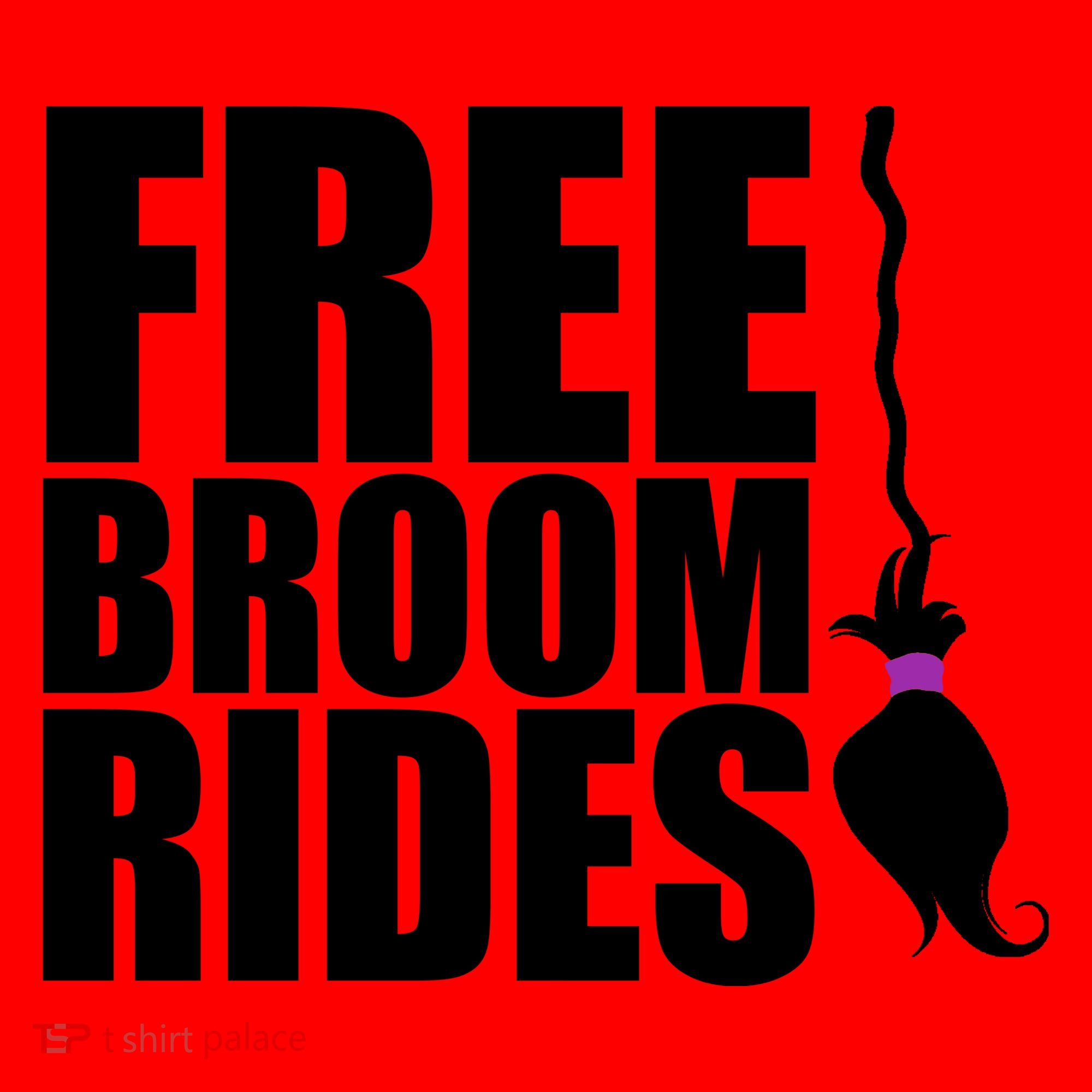 Free Broom Rides Santa Hat
