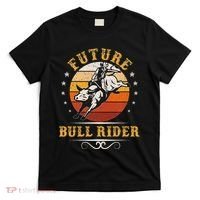 Future Bull Rider Rodeo Bull Riding Vintage Cowboy T-Shirt thumb 0