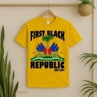 First Black Republic Since 1804 Haiti Heritage T-Shirt thumb 2
