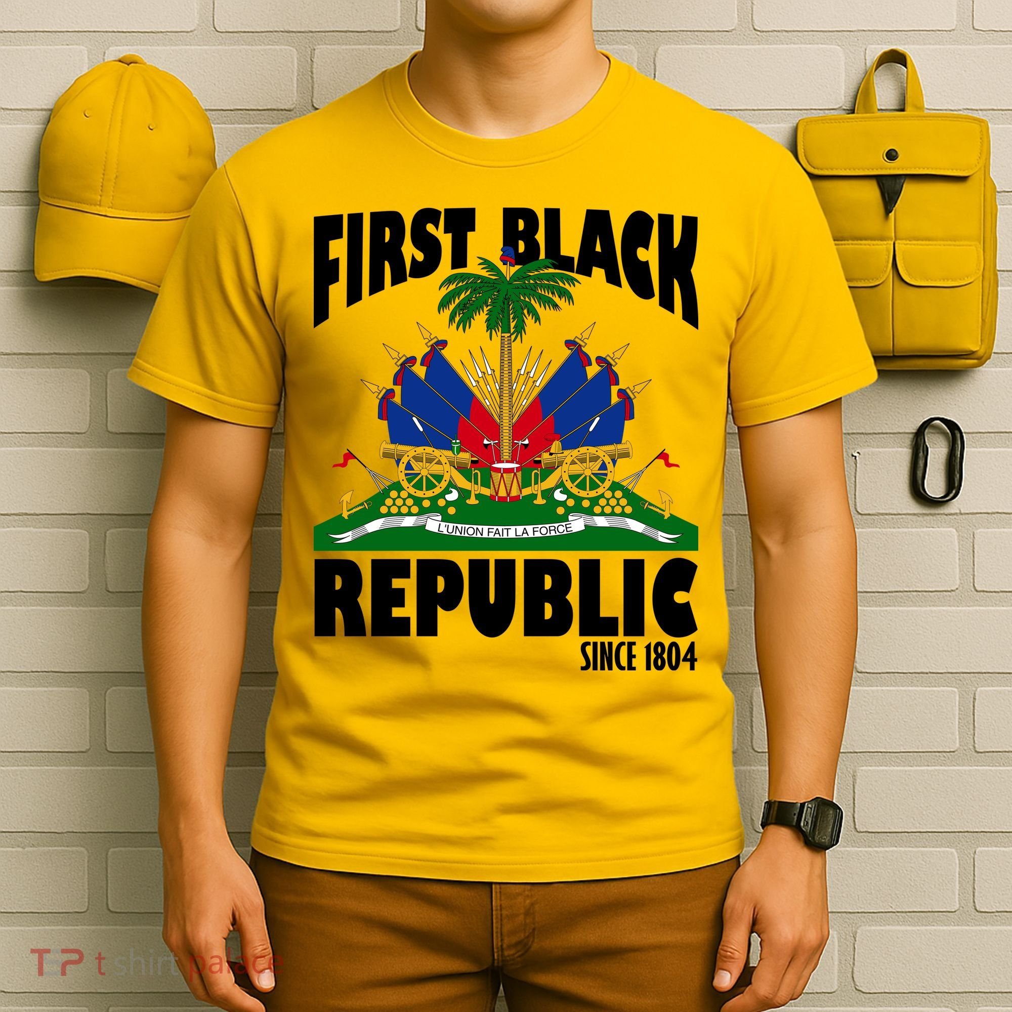 First Black Republic Since 1804 Haiti Heritage T-Shirt