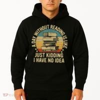 Funny Book Reading Gift For Nerd Librarian Book Readers Book Lovers Hoodie thumb 2