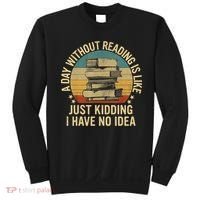 Funny Book Reading Gift For Nerd Librarian Book Readers Book Lovers Sweatshirt thumb 0