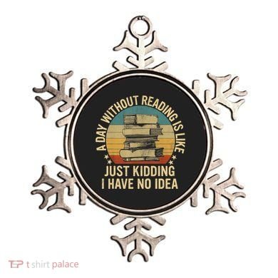 Funny Book Reading Gift For Nerd Librarian Book Readers Book Lovers Ornament