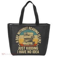 Funny Book Reading Gift For Nerd Librarian Book Readers Book Lovers Tote Bag thumb 0