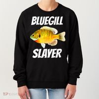 Funny Bluegill Slayer Fishing Women's Sweatshirt thumb 0