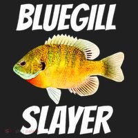 Funny Bluegill Slayer Fishing Women's Sweatshirt thumb 2