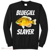 Funny Bluegill Slayer Fishing Sweatshirt thumb 0