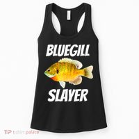 Funny Bluegill Slayer Fishing Women's Tank Top thumb 0