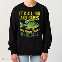 Funny Bluegill Sunfish Fishing Graphic Freshwater Fish Gift Women's Sweatshirt thumb 0
