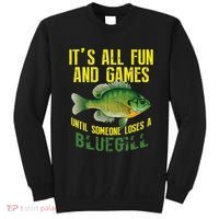 Funny Bluegill Sunfish Fishing Graphic Freshwater Fish Gift Sweatshirt thumb 0
