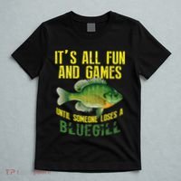 Funny Bluegill Sunfish Fishing Graphic Freshwater Fish Gift T-Shirt thumb 5