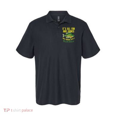 Funny Bluegill Sunfish Fishing Graphic Freshwater Fish Gift Polo
