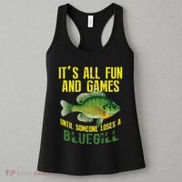 Funny Bluegill Sunfish Fishing Graphic Freshwater Fish Gift Women's Tank Top thumb 3