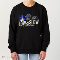 Funny Bbq Smoker Meat Smoking Tools Grilling Barbecue Women's Sweatshirt thumb 0
