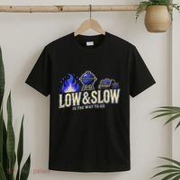 Funny Bbq Smoker Meat Smoking Tools Grilling Barbecue T-Shirt thumb 2
