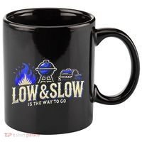 Funny Bbq Smoker Meat Smoking Tools Grilling Barbecue 11oz C Handle Ceramic Mug thumb 0