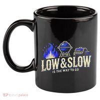 Funny Bbq Smoker Meat Smoking Tools Grilling Barbecue 11oz C Handle Ceramic Mug thumb 2