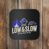 Funny Bbq Smoker Meat Smoking Tools Grilling Barbecue Coaster thumb 0