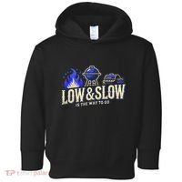 Funny Bbq Smoker Meat Smoking Tools Grilling Barbecue Toddler Hoodie thumb 0