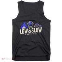 Funny Bbq Smoker Meat Smoking Tools Grilling Barbecue Tank Top thumb 0