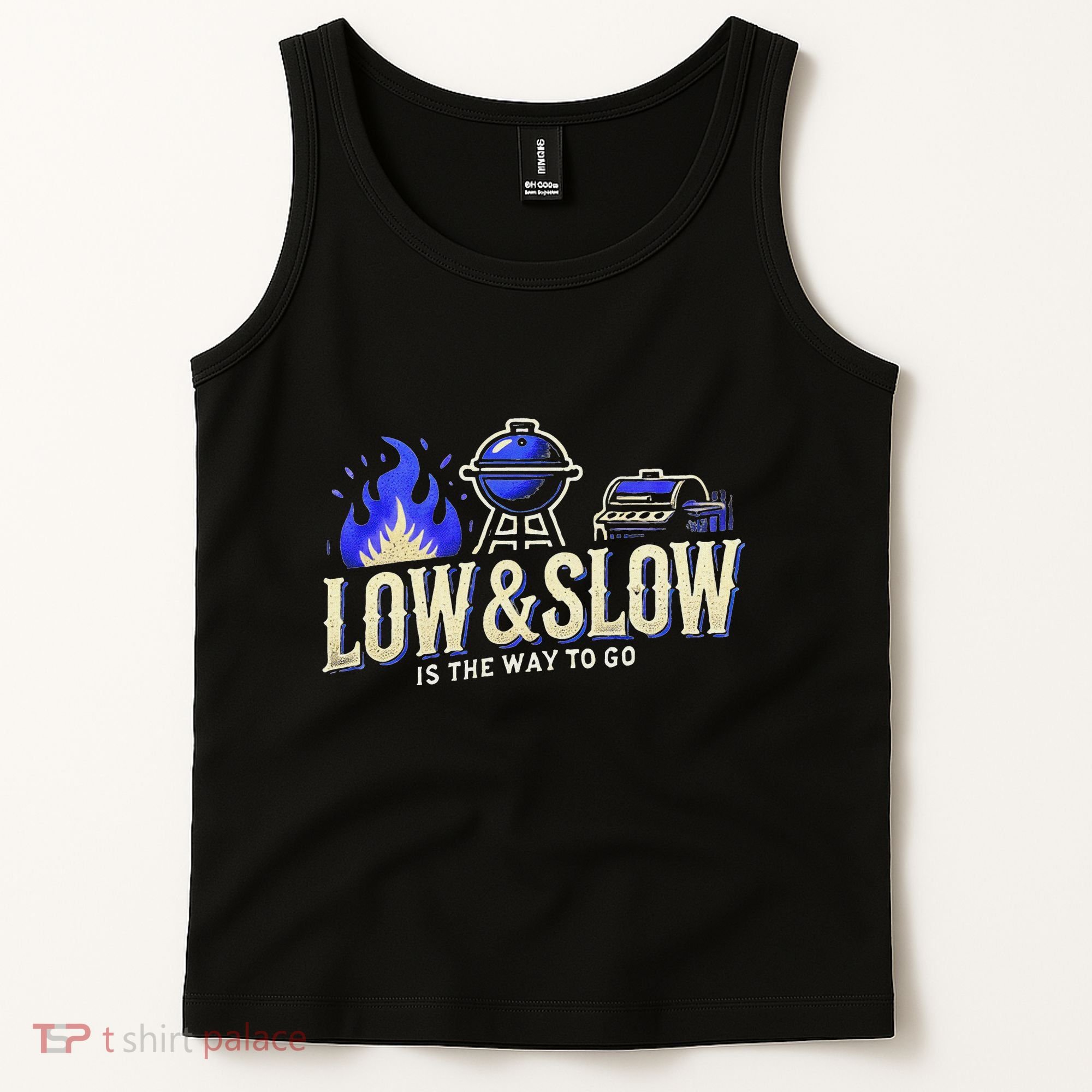 Funny Bbq Smoker Meat Smoking Tools Grilling Barbecue Tank Top