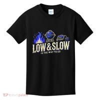 Funny Bbq Smoker Meat Smoking Tools Grilling Barbecue Kids T-Shirt thumb 0