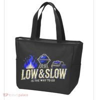 Funny Bbq Smoker Meat Smoking Tools Grilling Barbecue Tote Bag thumb 3
