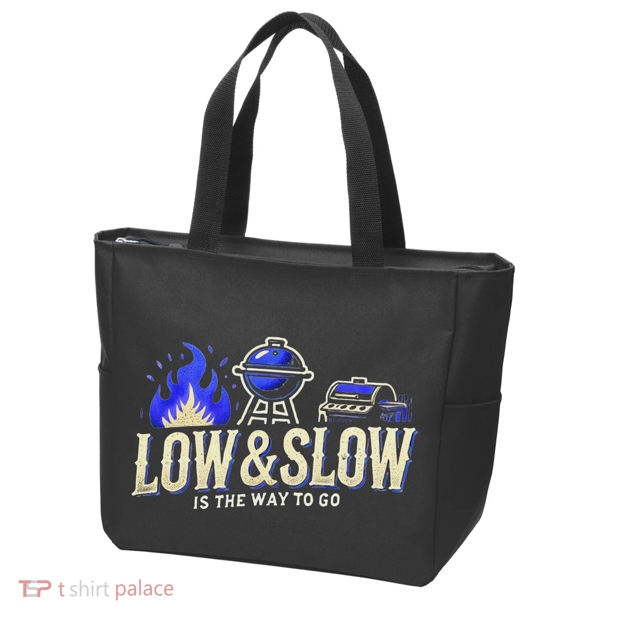 Funny Bbq Smoker Meat Smoking Tools Grilling Barbecue Tote Bag