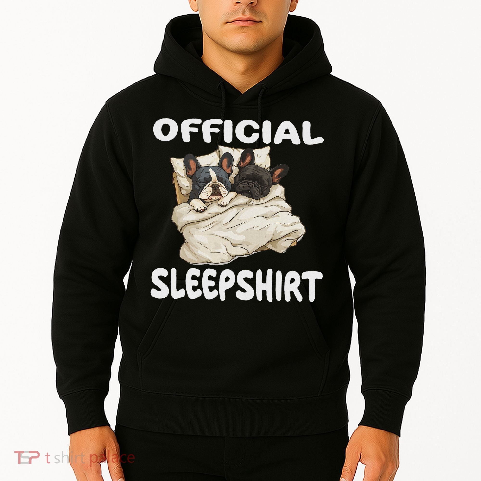 French Bulldog Sleep Pajamas Nightgown Hoodie
