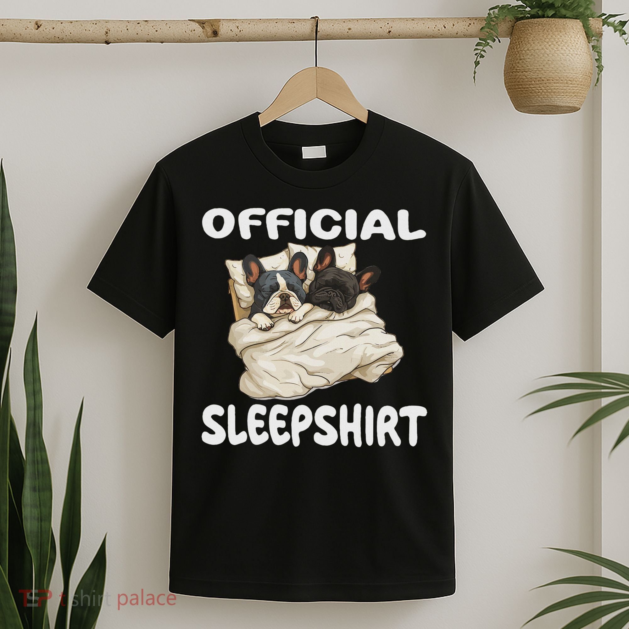 French Bulldog Sleep Pajamas Nightgown T-Shirt