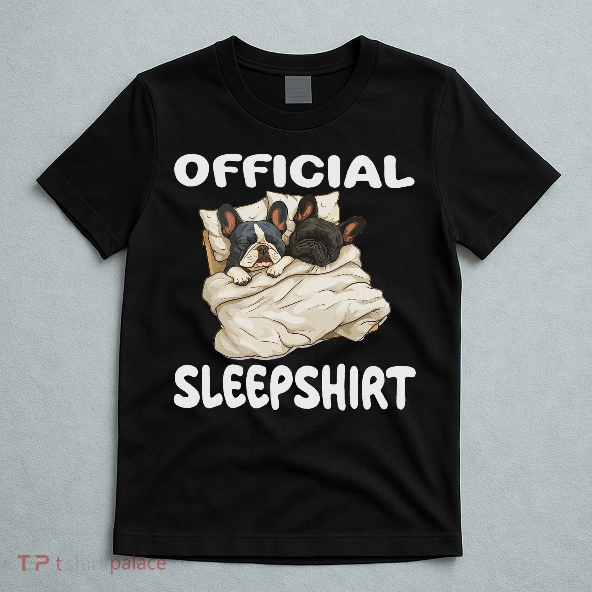 French Bulldog Sleep Pajamas Nightgown T-Shirt