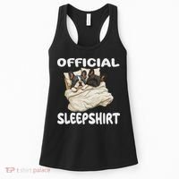 French Bulldog Sleep Pajamas Nightgown Women's Tank Top thumb 0