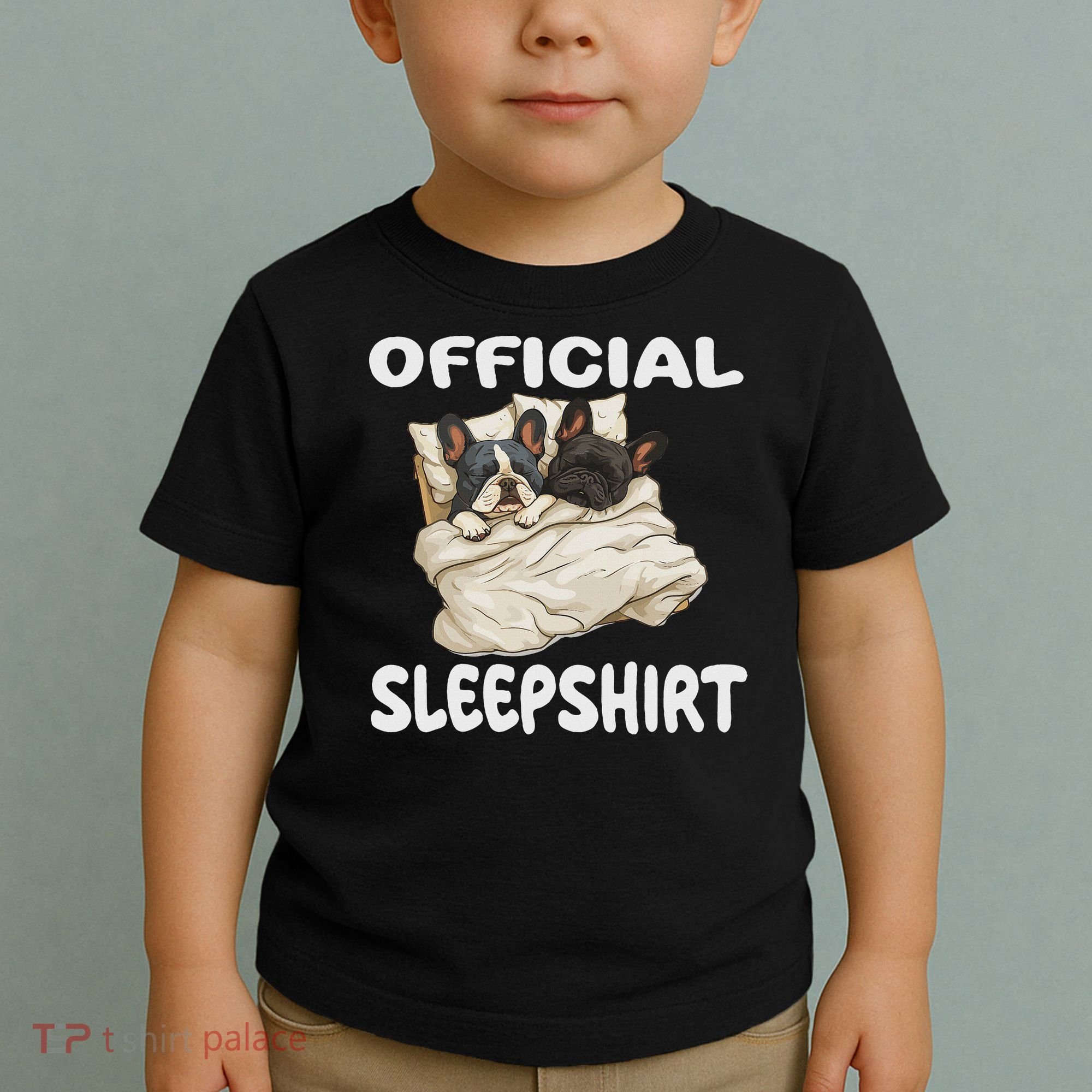 French Bulldog Sleep Pajamas Nightgown Toddler T-Shirt