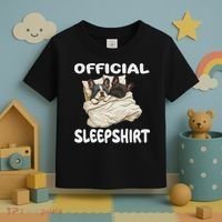 French Bulldog Sleep Pajamas Nightgown Toddler T-Shirt thumb 3