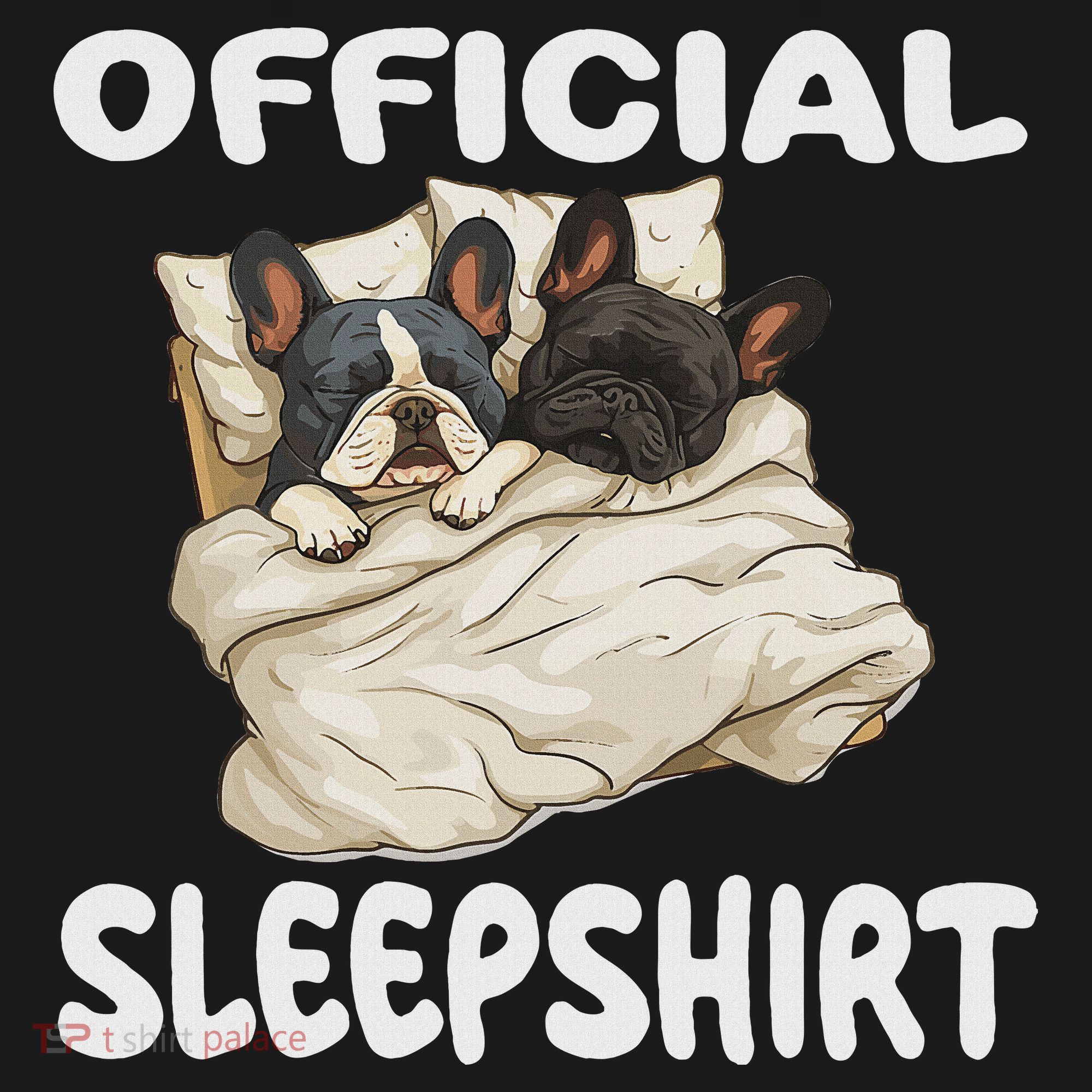 French Bulldog Sleep Pajamas Nightgown Toddler T-Shirt