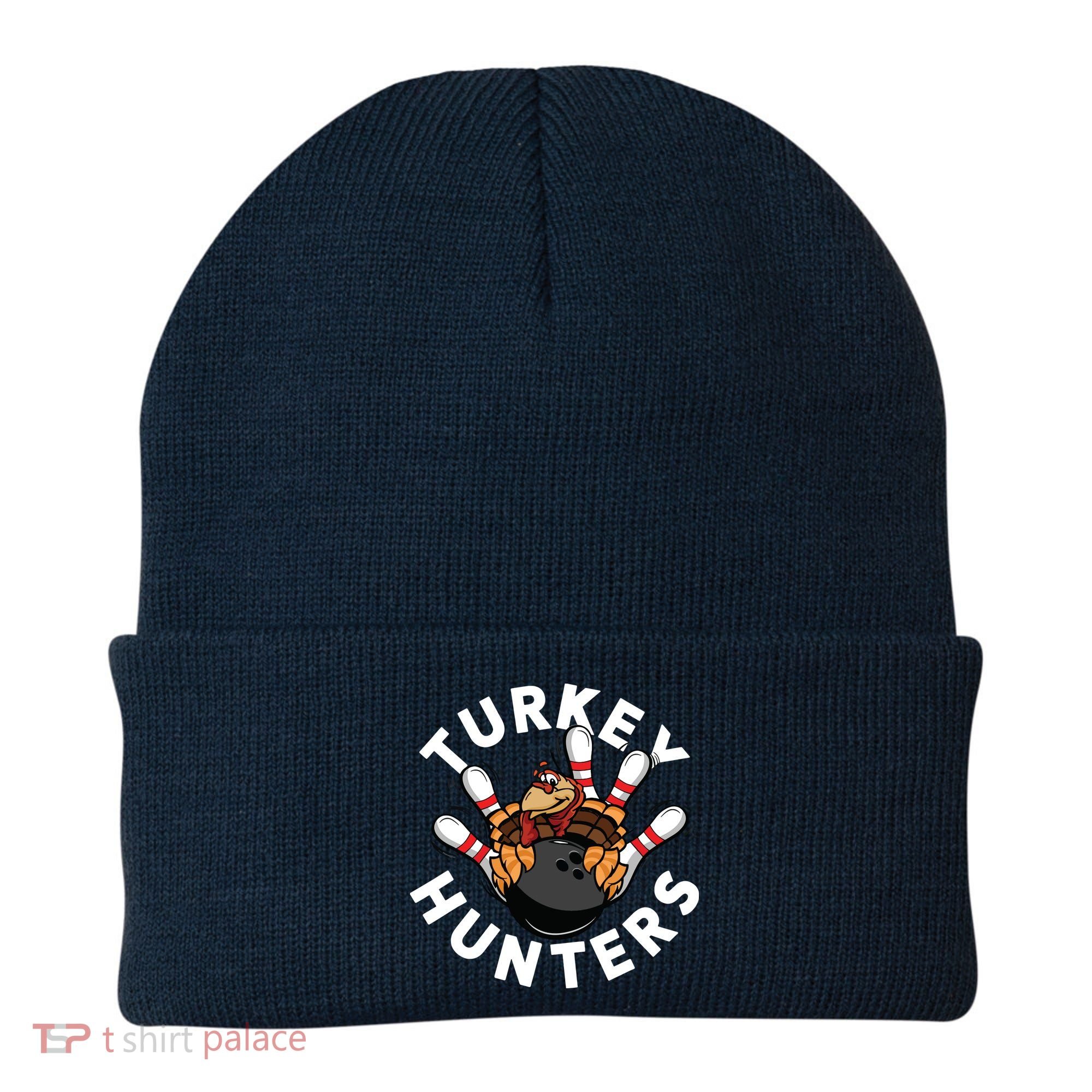 Funny Bowling Shirts For Turkey Hunters Beanie