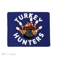 Funny Bowling Shirts For Turkey Hunters Mousepad thumb 0