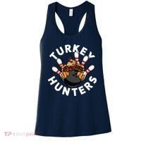 Funny Bowling Shirts For Turkey Hunters Women's Tank Top thumb 0