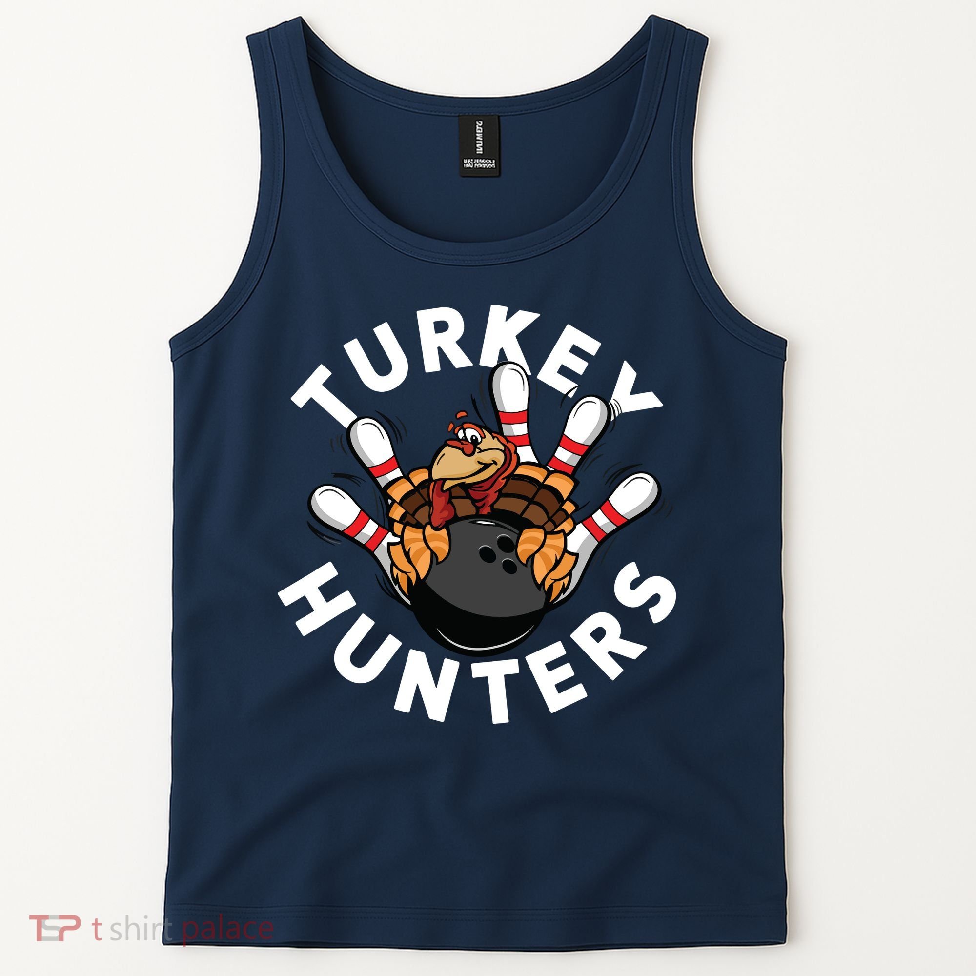 Funny Bowling Shirts For Turkey Hunters Tank Top