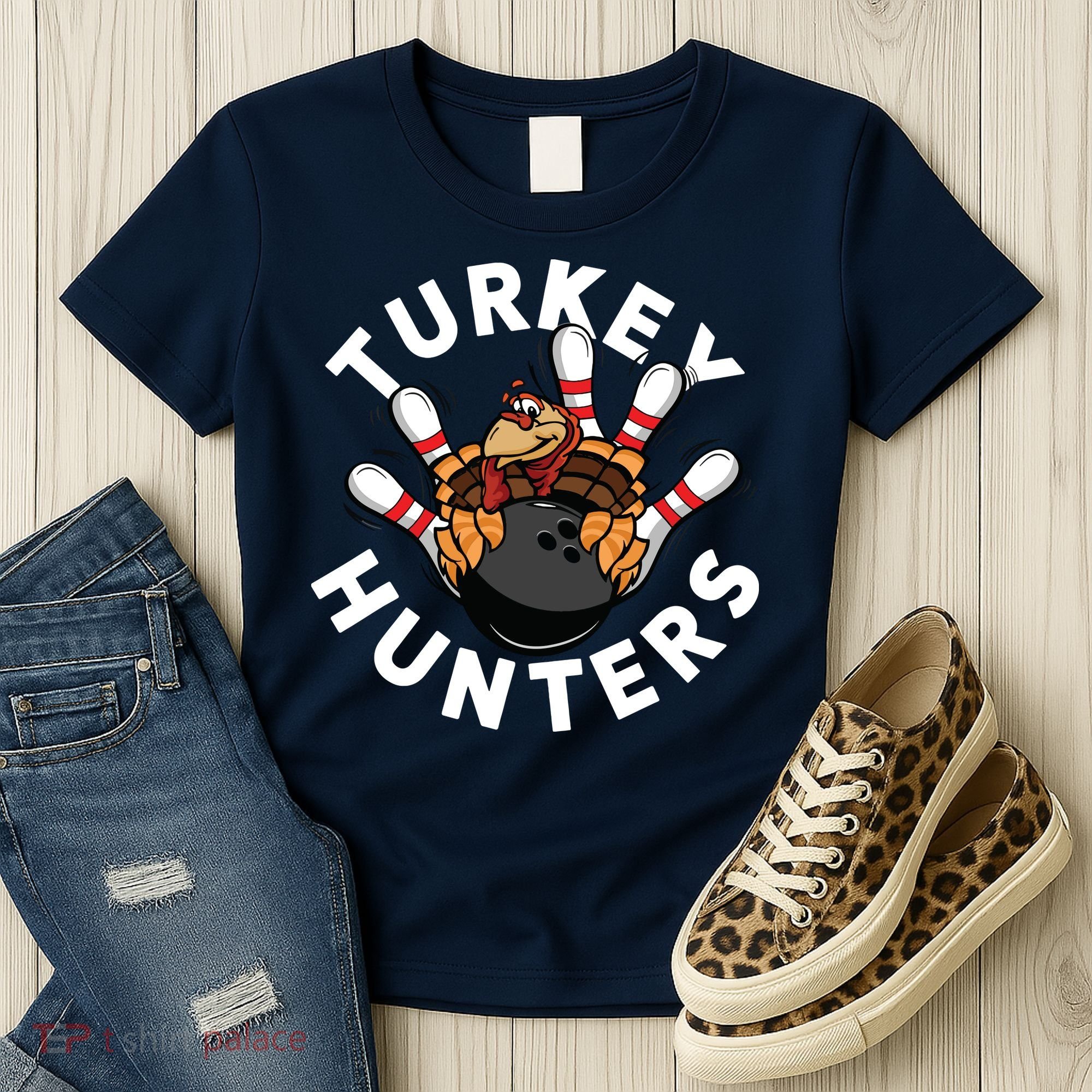Funny Bowling Shirts For Turkey Hunters Women's T-Shirt