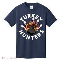 Funny Bowling Shirts For Turkey Hunters Kids T-Shirt thumb 0